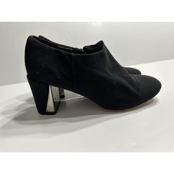 Donald Pliner Womens Black Chelsie Bootie Shootie Wedge Size 6.5 M - Picture 1 of 9